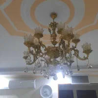 لوستر برنجی|لوستر و چراغ آویز|پاکدشت, پاکدشت (مامازند)|دیوار