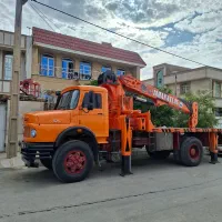 اجاره ای جرثقیل 10تن و خاور کفی دکل بلند جهت کار|خدمات حمل و نقل|شیراز, ترمینال باربری|دیوار