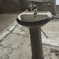 روشویی کاملا سالم با شیر اهرمی