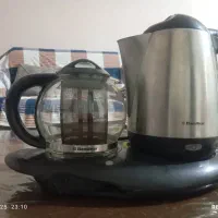 چای ساز و جلد فلاکس ژاپنی|سماور، چایساز، قهوهساز|شیراز, سعدیه جنوبی|دیوار