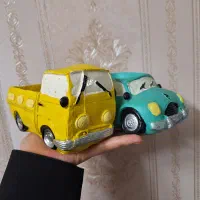 دو عدد گلدون تزئینی، سالم و نو