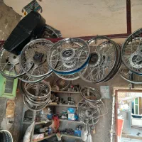 چرخ جلو و چرخ عقب هوندا