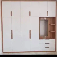 ساخت و اجرای انواع کمد دیواری با کیفیت