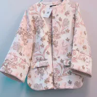 کت پاییزی ژاکارد مخمل اصلا استفاده نشده