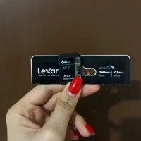 کارت حافظه lexar professional لکسار 64گیگ