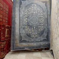 فرش ۱۲ متری سبز ترند طوسی زمینه کرمه ۱۲۰۰ شانه|فرش|مشهد, امیر|دیوار