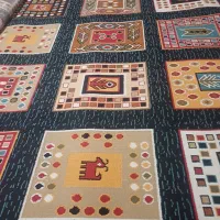 گلیم فرش|گلیم، جاجیم، گبه|کرمانشاه, |دیوار