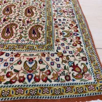 فرش دستباف زرع ونیم قم طرح بته ،تخفیف بلک فرایدی|فرش|تهران, بازار|دیوار