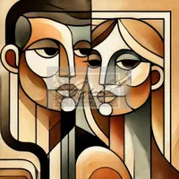 سفارش تابلو نقاشی، کوبیسم|تابلو، نقاشی، عکس|تهران, سیدخندان|دیوار