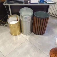 سطل خواروبار استیل گالوانیزه جام آجیل درب جام بشکه