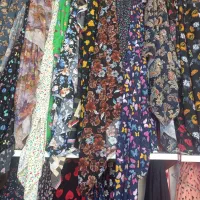 حراج پارچه نخی خارجی ترک متری170عرض150