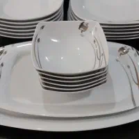 سرویس چینی ۶ نفره تمیز و خوش‌طرح