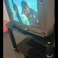 تلویزیون ال جی ۲۱ اینج همراه بامیزشیشه ایی