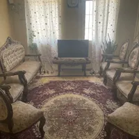 مبل ۹ نفره کاملا سالم|مبلمان خانگی و میز عسلی|تهران, شهید آوینی|دیوار