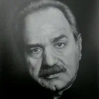 تابلو نقاشی سیاه قلم|تابلو، نقاشی، عکس|قم, باجک یک|دیوار