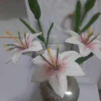 گل  رز بافتنی بهترین جایگزین برای گل های طبیعی .|گل مصنوعی|کاشان, فاز ۱ ناجی آباد|دیوار
