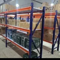 خم دار قفسه آبی نارنجی