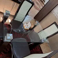 مبل ۷ نفره و میز ناهارخوری ۴ نفره|مبلمان خانگی و میز عسلی|قزوین, |دیوار