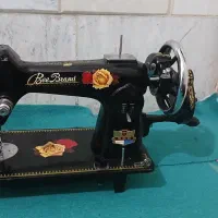 چرخ خیاطی  دو گل  دستی نو