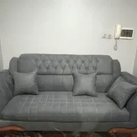 مبلمان نو با روکش و سلفون باز نشده