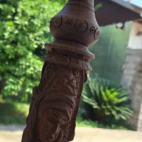 قلیون چوب سرخ قدیمی