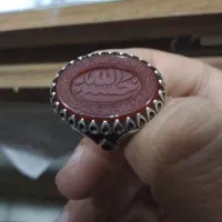 انگشتر نقره عقیق خراسانی