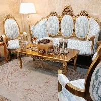 مبلمان استیل تاج بلند|مبلمان خانگی و میز عسلی|تهران, جوادیه تهرانپارس|دیوار