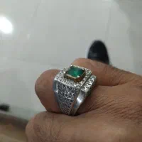 زمرد کهنه رکاب نقره|جواهرات|تهران, الهیه|دیوار