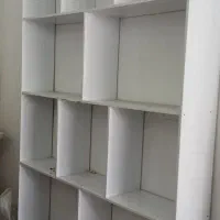 قفسه آماده و میز کار و صندلی گردان|کتابخانه، شلف، قفسه‌های دیواری|رضوانشهر, |دیوار