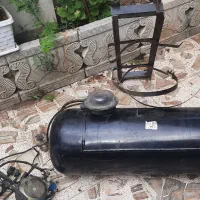 کپسول و لوازم کامل lpg در حد نو
