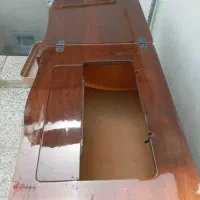 میز چرخ خیاطی سینگر آلمانی|لوازم خیاطی و بافتنی|ری, علایین|دیوار