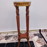 میز تلفن چوبی