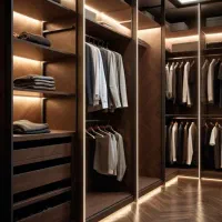 کابینت کلوزت دکور با لیماژ|خدمات پیشه و مهارت|رامسر, |دیوار