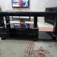 میز تی وی بزرگ شیشه ای سالم سالم|میز تلویزیون|سرخنکلاته, |دیوار