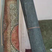 مبل ۵ نفره مغز پسته ای سالم وموکت طرح پالاز،قالی