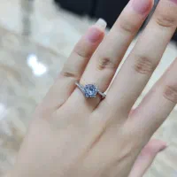 انگشتر نقره پرنسسی اصلی