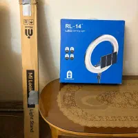 رینگ لایت آر ال 14 اینچی|دوربین عکاسی و فیلم‌برداری|شیراز, شهرک پرواز|دیوار