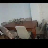 ست راحتی ۸ نفره وناهار خوری ۸ نفره