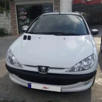 ۲۰۶ تیپ ۲ مدل ۱۴۰۰ رنگ سفید در حد