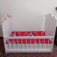 تختخواب کودک به همراه تشک