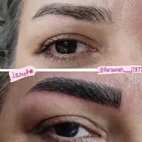 تتو(آرایش دائم صورت).میکروبلیدینگ ابرو‌.فیبروز