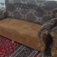 مبل ۷ نفره و میز عسلی سالم قیمت خیلی خوب|مبلمان خانگی و میز عسلی|کاشان, ولیعصر|دیوار