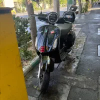 موتور طرح وسپا GT160 1403 نیکتاز رنگ مشکی