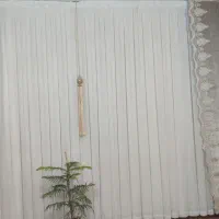 پرده پذیرایی کاملا تمیز نو جنس عالی 6متری|پرده، رانر، رومیزی|نیشابور, شهید بهشتی|دیوار