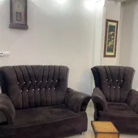 فروش مبل ۸نفره و میز نهارخوری ۶نفره قیمت استثنایی|مبلمان خانگی و میز عسلی|شیراز, باغ تخت|دیوار