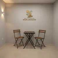 ست میز و صندلی تاشو چوبی، کم‌جا و شیک