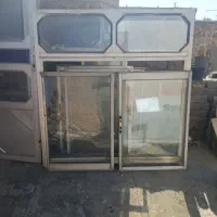 درب و پنجره آلومینیوم سالم و تمیز|مصالح و تجهیزات ساختمان|شاهرود, |دیوار