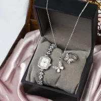 ست ساعت گردنبند انگشتر|ساعت|سنندج, |دیوار