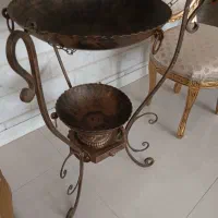 ظرف میوه یا جاشمعی فرفورژه کنار سالنی|صنایع دستی و سایر لوازم تزئینی|کرج, فاز ۳ گوهردشت|دیوار