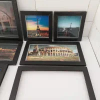 قاب عکس چوبی با شیشه